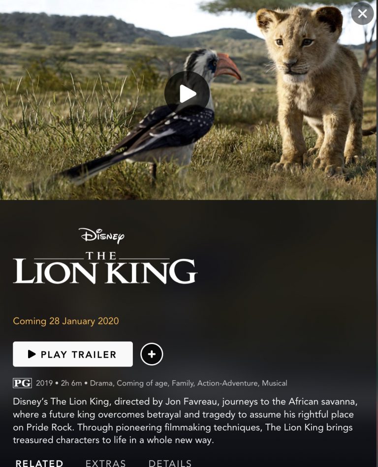 “The Lion King” Disney+ Release Date Announced What's On Disney Plus