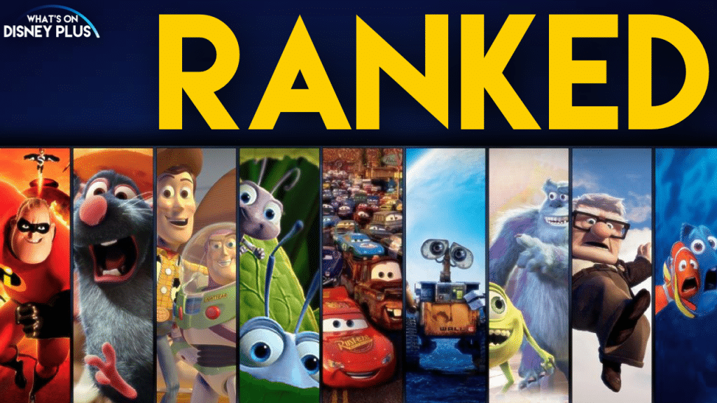Pixar Movies Ranked – What's On Disney Plus