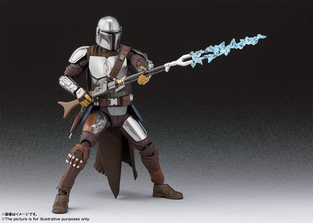 thumbnail image 2 of S.H. Figuarts Star Wars The Mandalorian (Din Jalin), Approx. 5.9 Inches (150 Mm), ABS & PVC & Cloth, Pre-painted Action Figure 2 of 13