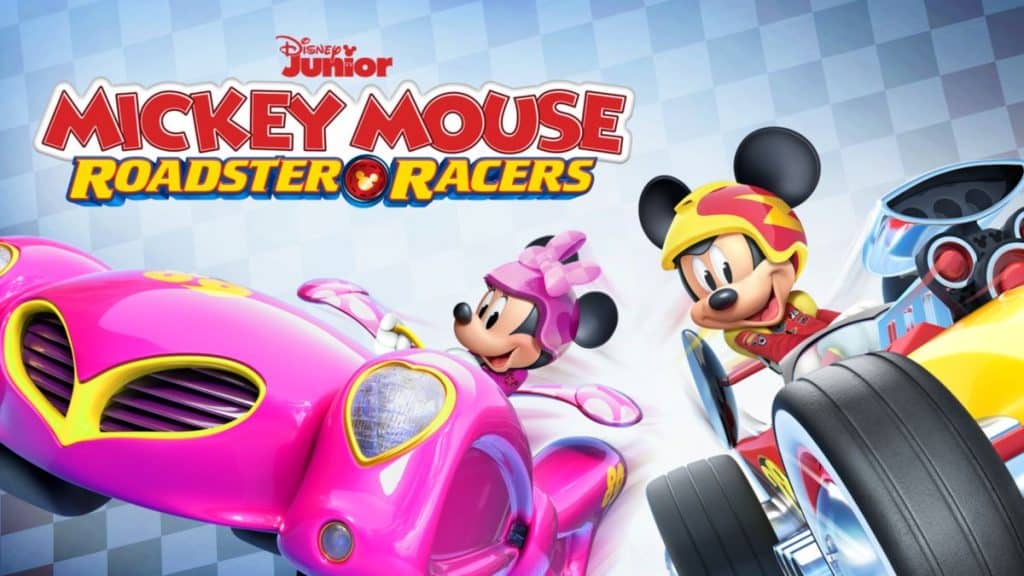 Offiziell Disney Mickey Mouse 23cm Donald Duck Roadster Racers NEU OVP