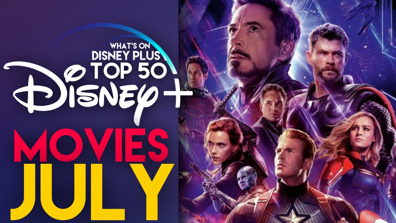 Top 50 Best Movies On Disney+ | 2020 What's On Plus