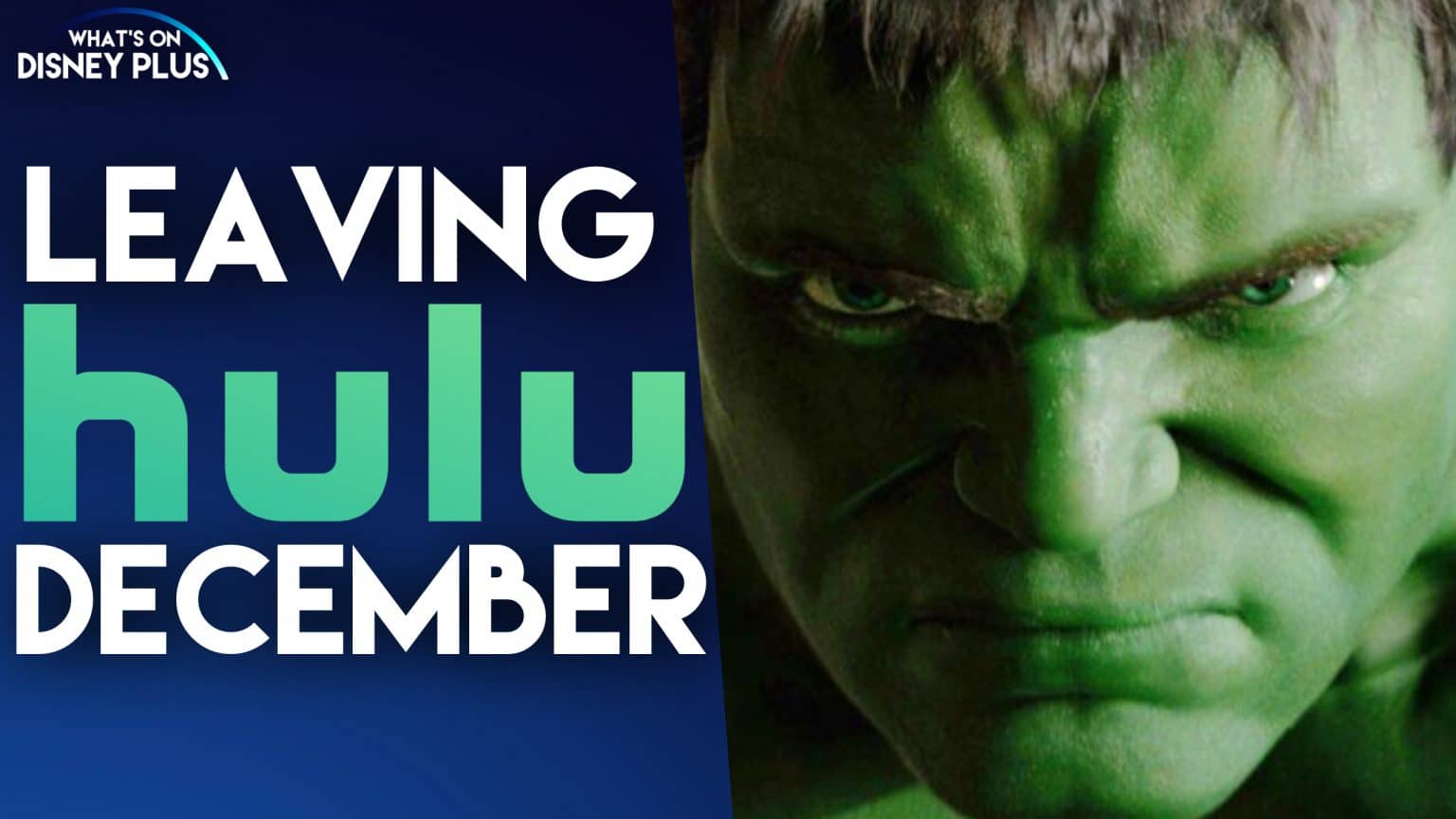 What’s Leaving Hulu In December What's On Disney Plus