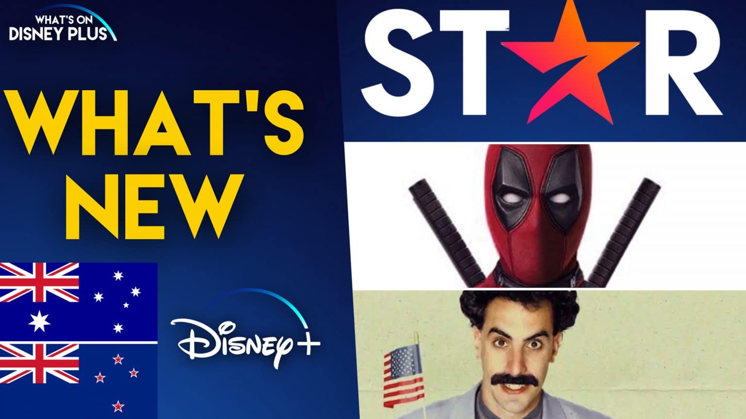 Whats New On Disney Star Launches Australianew Zealand Whats On Disney Plus 