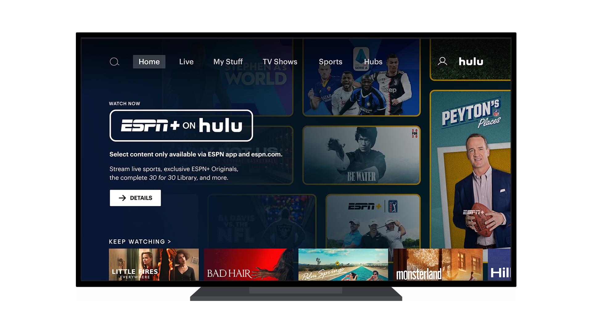 ESPN+ On Hulu Launches This Week