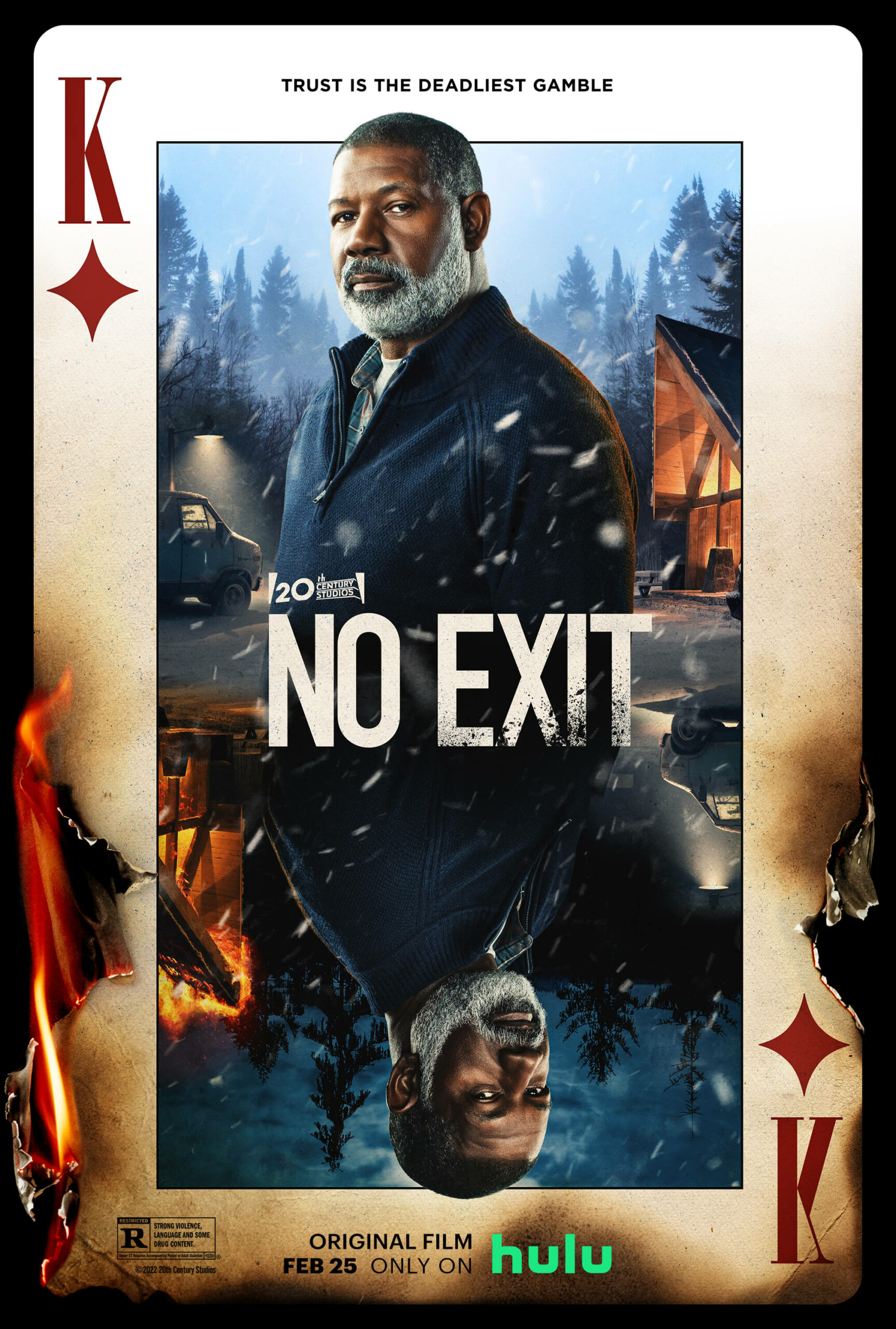 lanzamiento de carteles de personajes de “no exit” | qué hay en disney plus