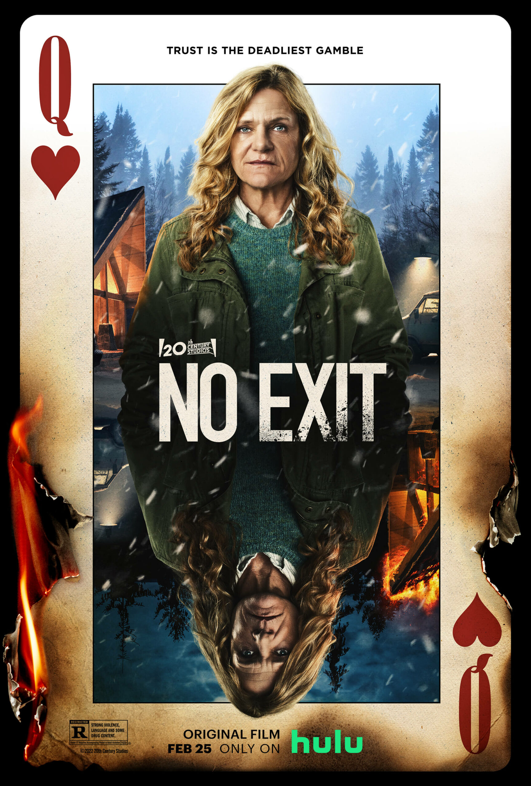 lanzamiento de carteles de personajes de “no exit” | qué hay en disney plus