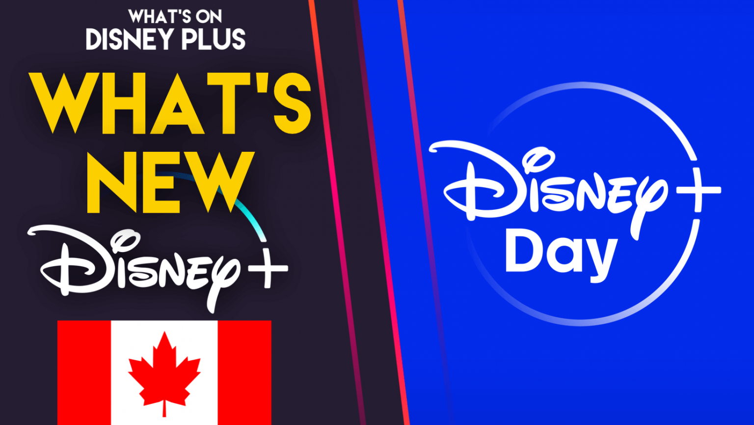 What’s New On Disney+ Disney+ Day (Canada) What's On Disney Plus