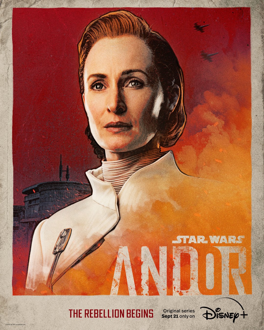 lanzados pósters de personajes de “star wars: andor”