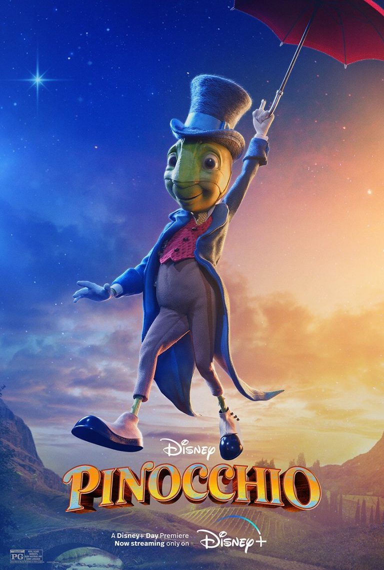 “pinocchio” Character Posters Released Whats On Disney Plus 