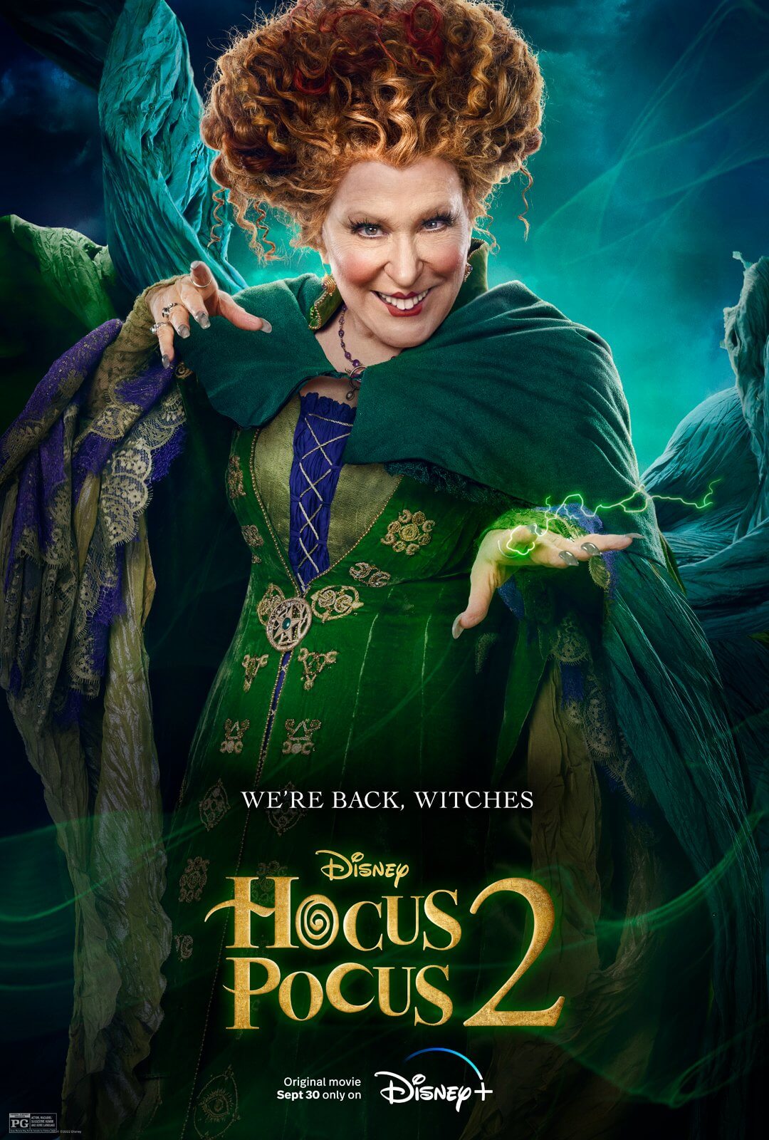 “Hocus Pocus 2” Character Posters Released What's On Disney Plus