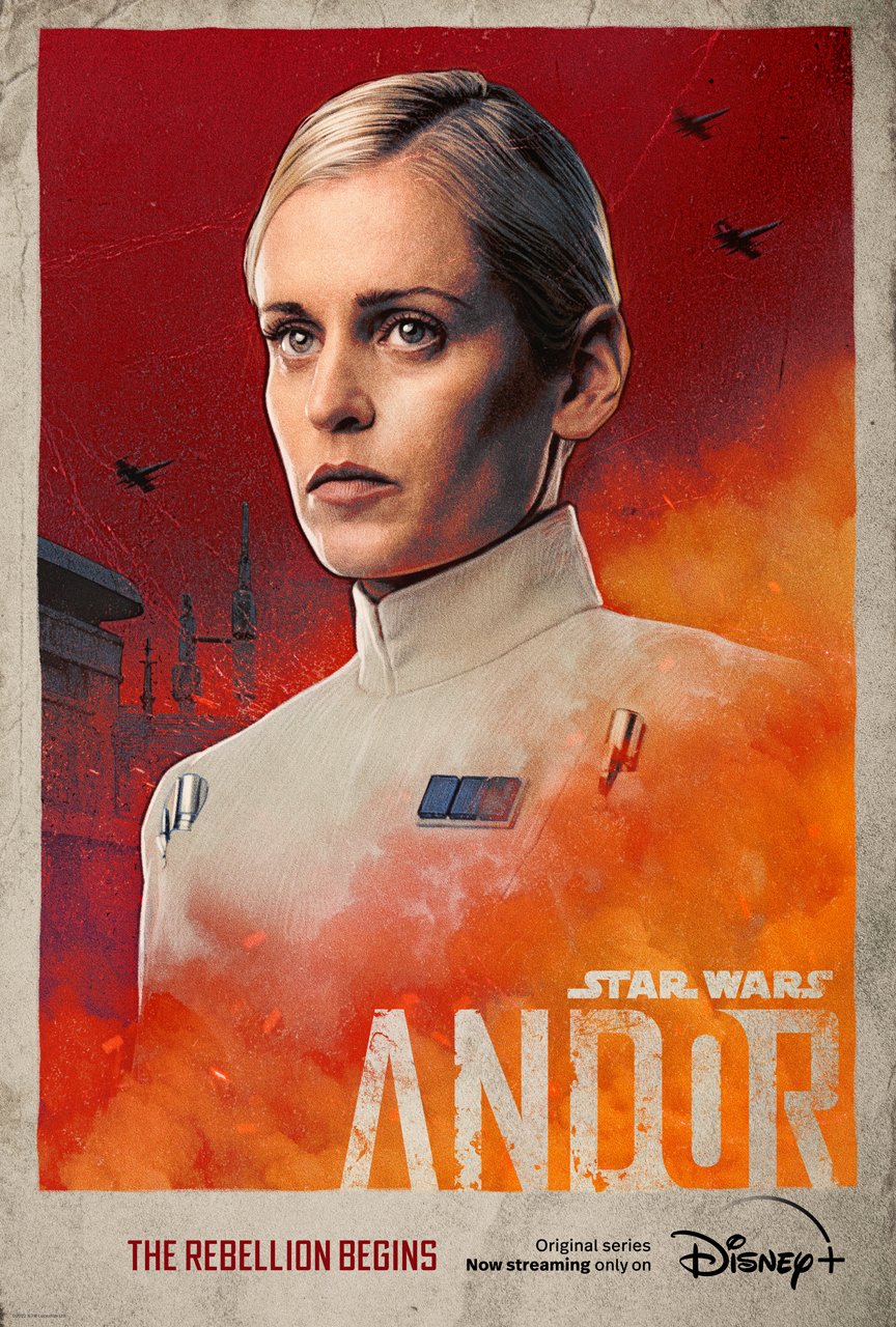 “Star Wars: Andor” Dedra Meero Character Poster Released – What's On ...