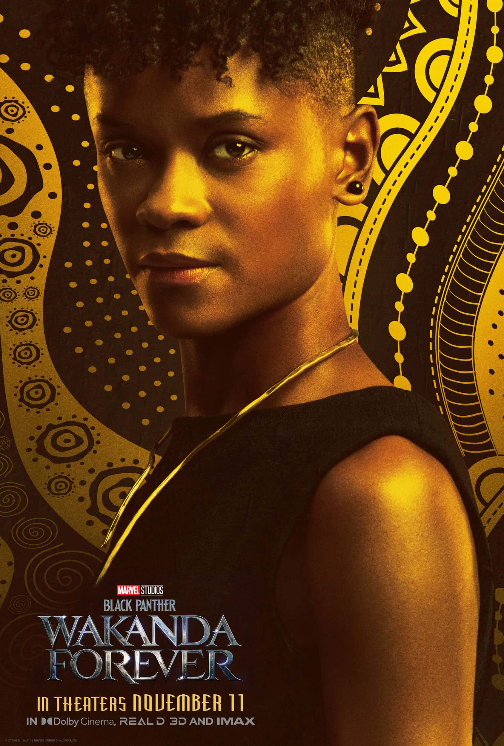 lanzamiento del nuevo tráiler y afiches de personajes de “black panther: wakanda forever”