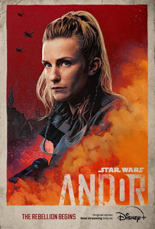 “Star Wars: Andor” Vel Sartha Character Poster Released – What's On ...