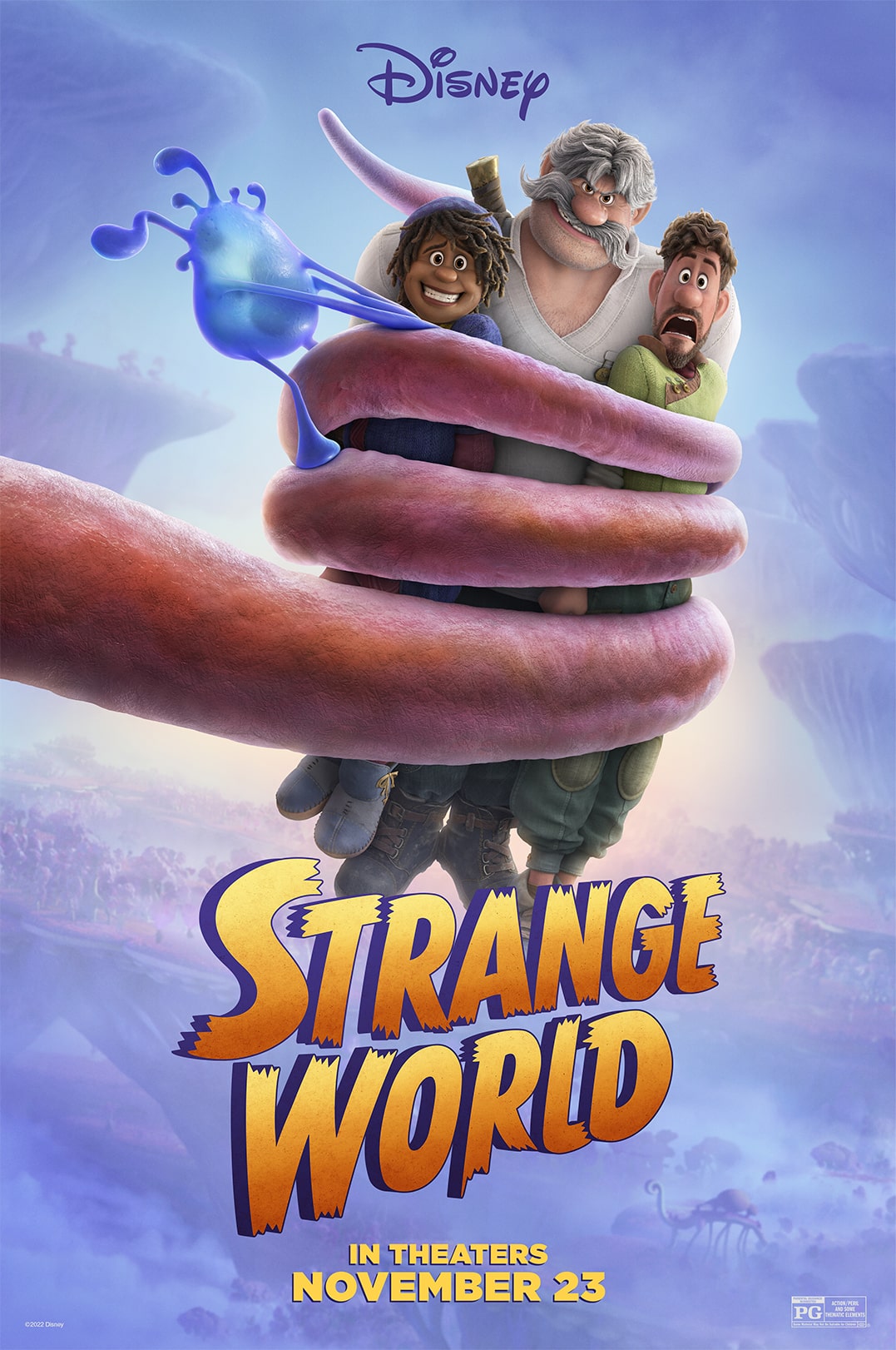 New “Strange World” Poster Released – What's On Disney Plus