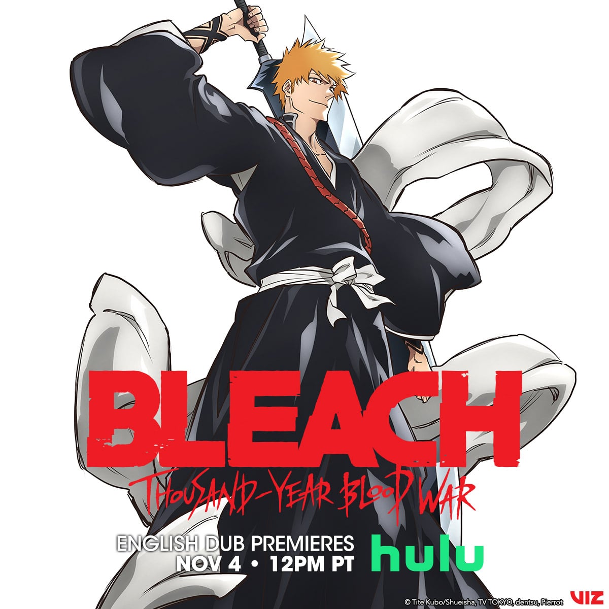 English Dubbed Versions Of “Bleach: Thousand-Year Blood War” Coming To Hulu  – What's On Disney Plus