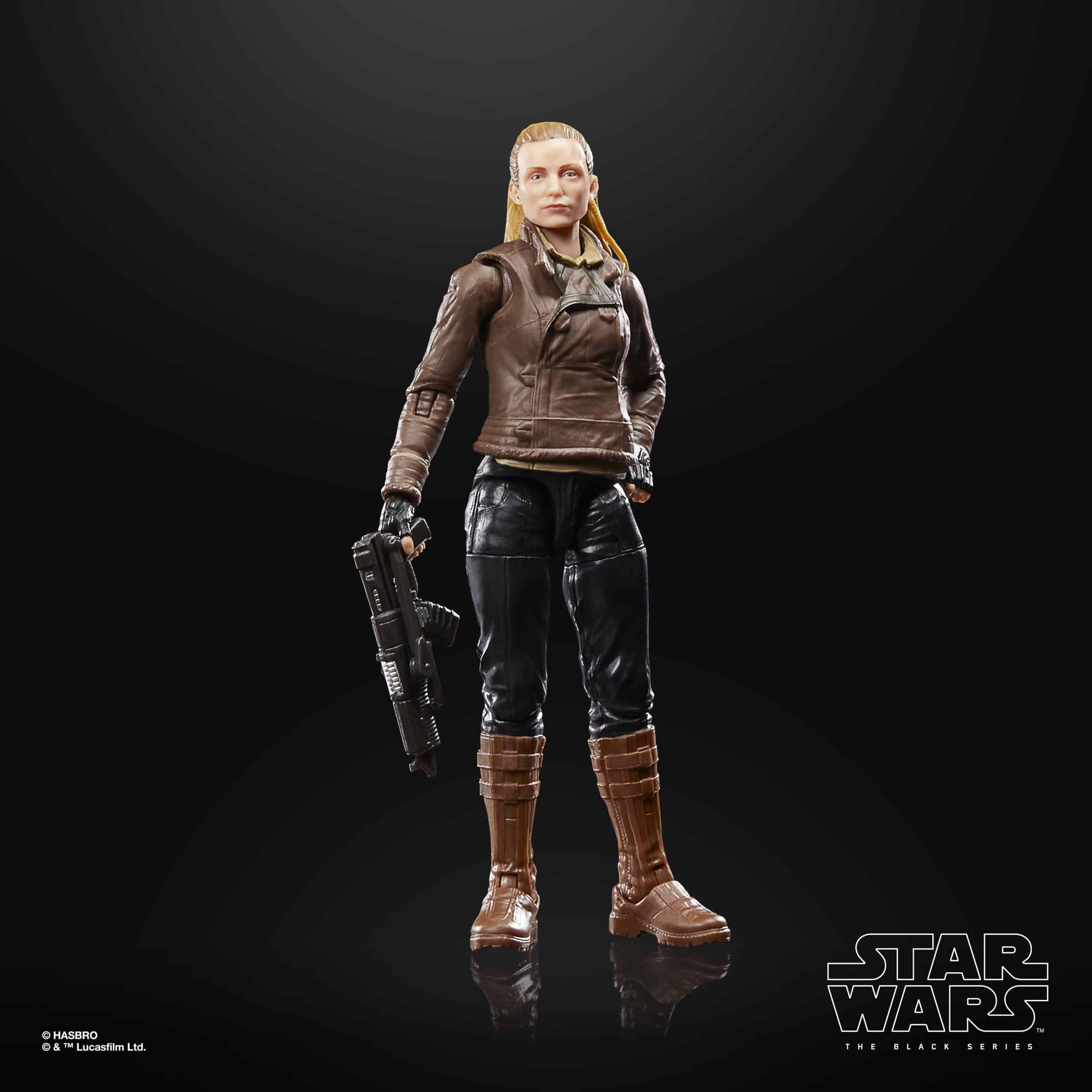 Hasbro Star Wars The Vintage Collection - Action Figure Capitano Cassian Andor 9,5 Cm Da Rogue One - Collezionabile Per Adulti Con Accessorio Blaster - 3