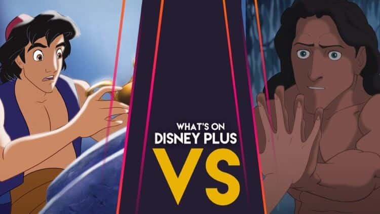 Disney+ Battle | Aladdin vs. Tarzan – What's On Disney Plus