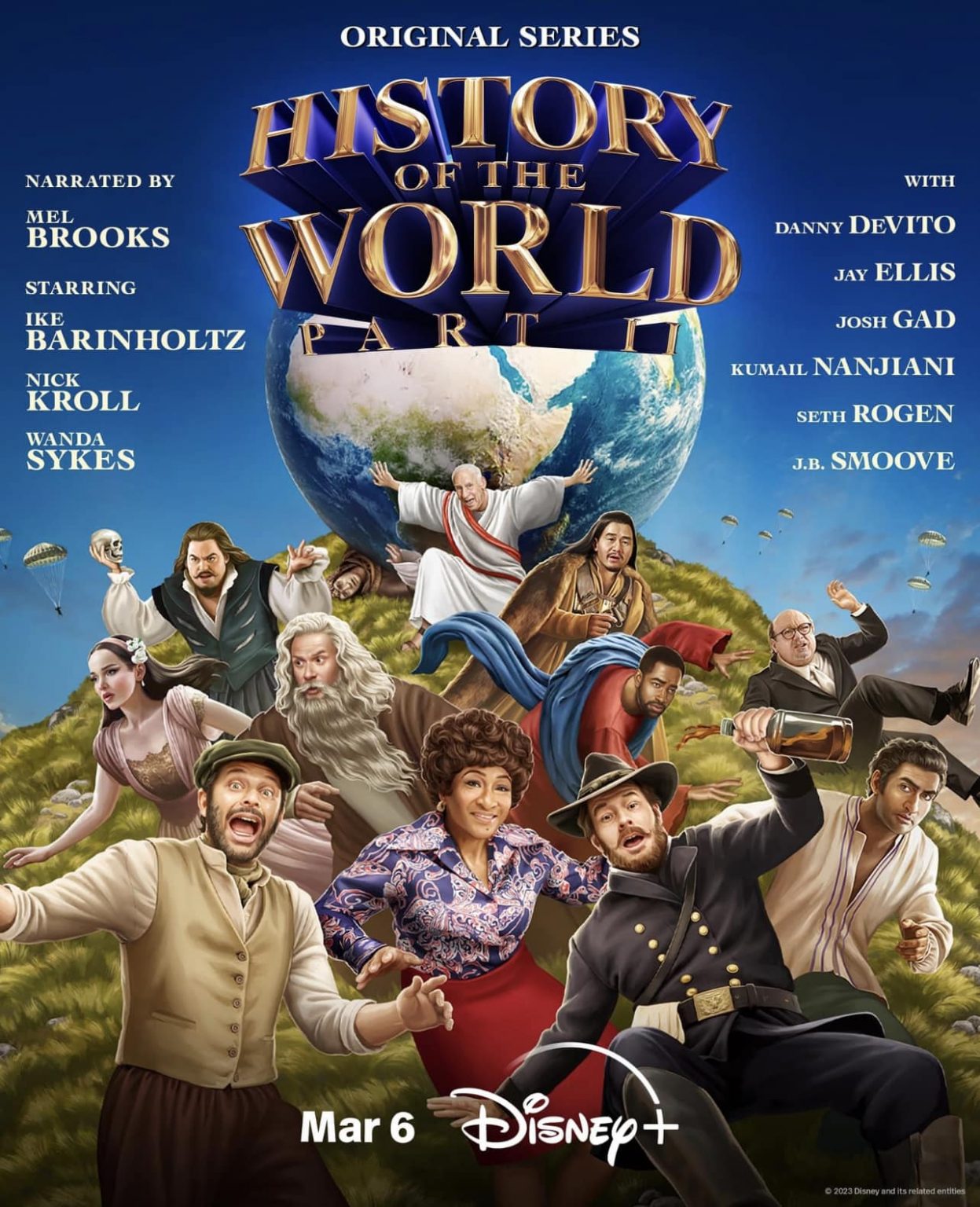 “History Of The World, Part II” Coming Soon To Disney+ (Australia/New