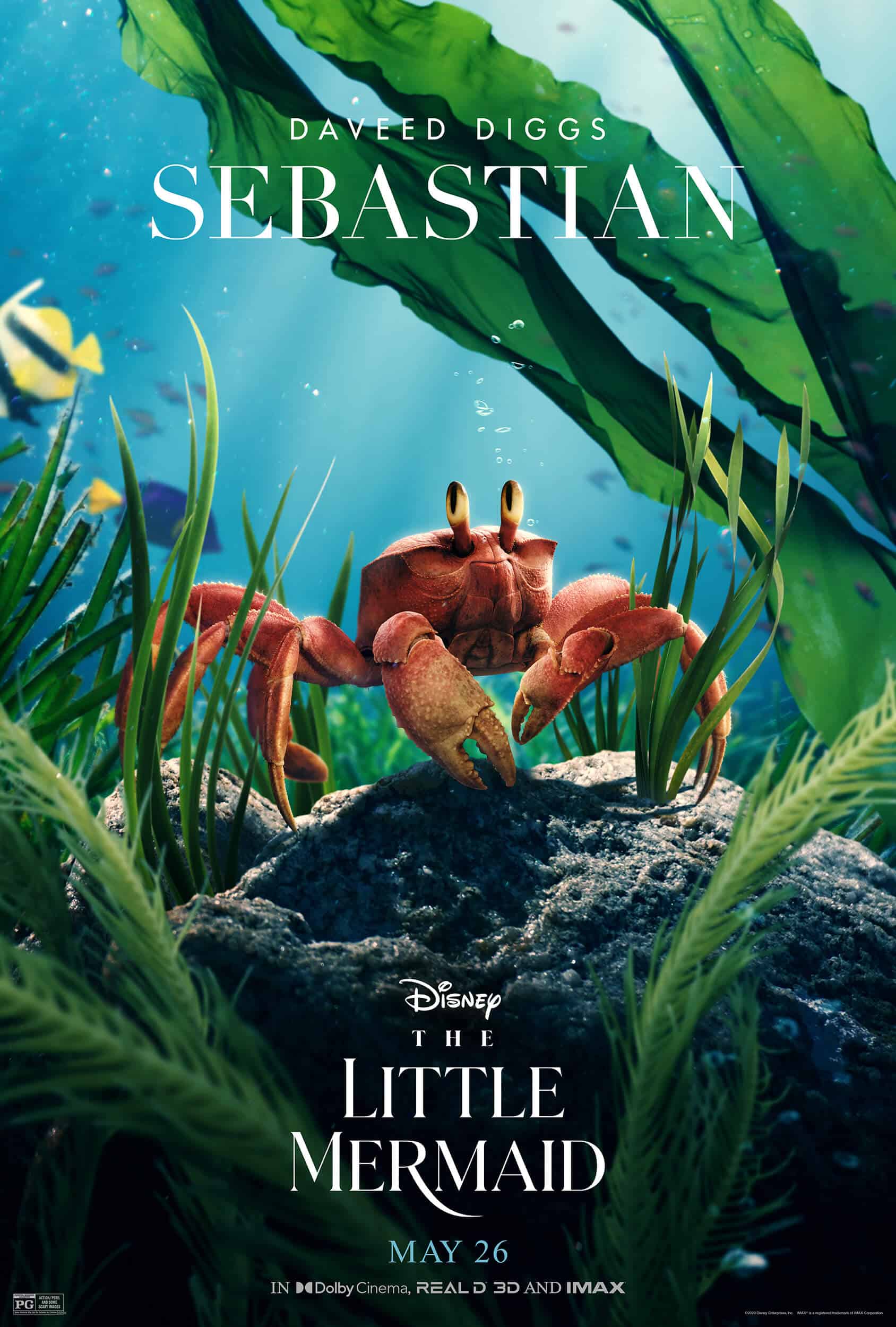 Disney’s “The Little Mermaid” Character Posters Released What's On