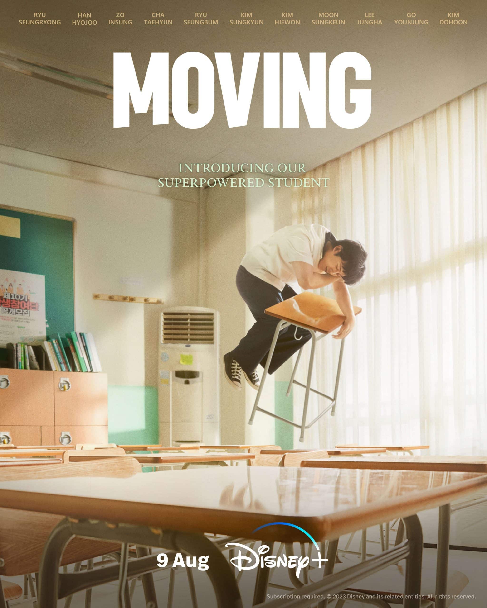 Korean Disney+ Drama “Moving” Teaser Trailer Released What's On