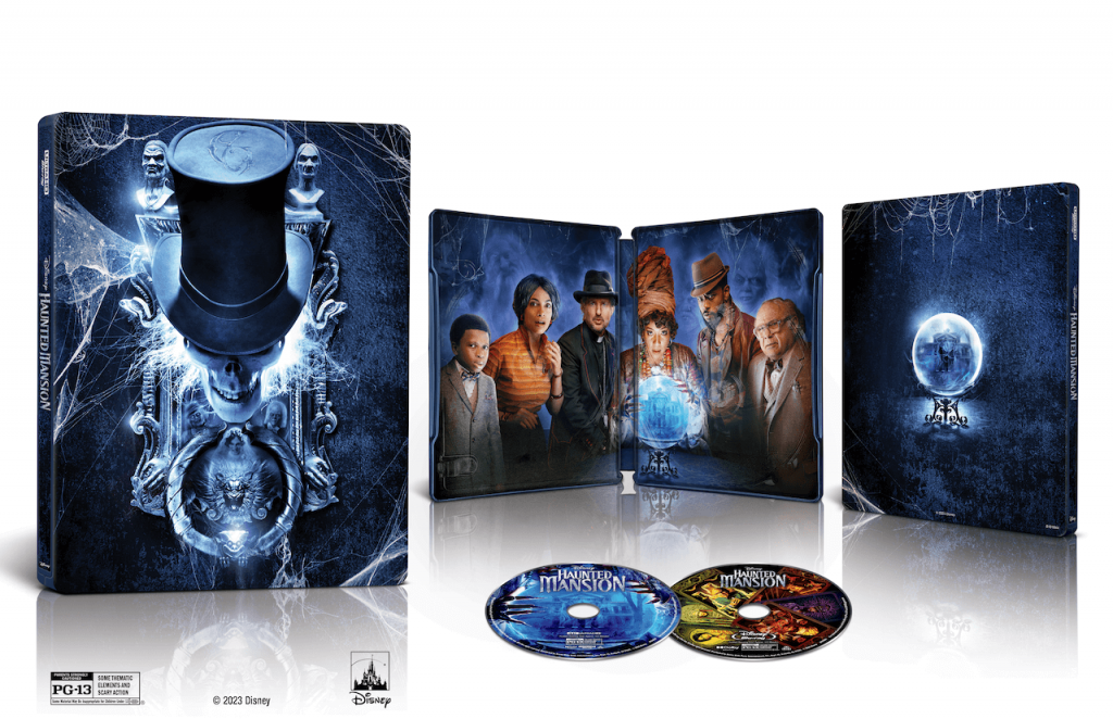 Disney’s “Haunted Mansion” 4K/BluRay/DVD Release Details Announced